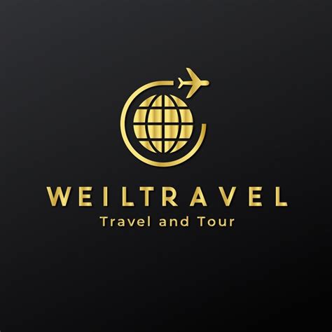 Premium Vector Minimalist Destination Travel Logo