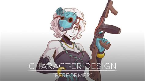 Performer Character Design Speeddraw Timelapse Youtube