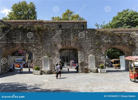 Entrance Of Gulhane Park In City Of Istanbul Editorial Stock Photo
