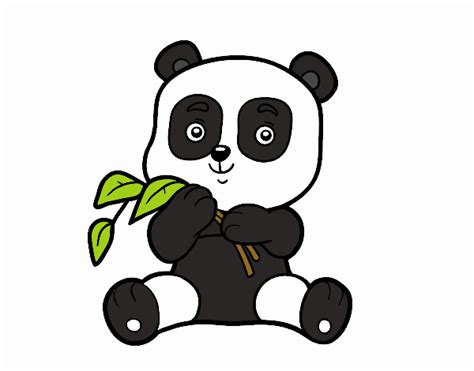 Dibujo De Un Oso Panda Pintado Por En El Día 05 03 17 A Las 043616 Imprime Pinta