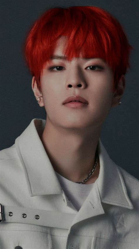 I Edited Seungmins Hair From Blond To Red And Woah Ngl I Like The