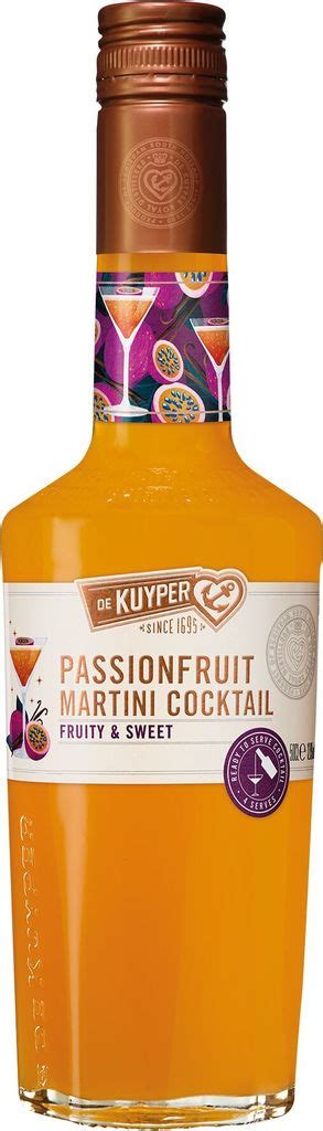 De Kuyper Passionfruit Martini Pornstar Martini Cocktail Ready To Serve Weindomaine