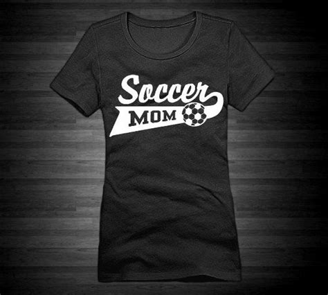 soccer mom fitted crew tee for women in black by neonactivewear 19 99 soccer mom shirt