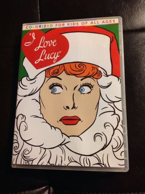 I Love Lucy Colorized Christmas Ebay