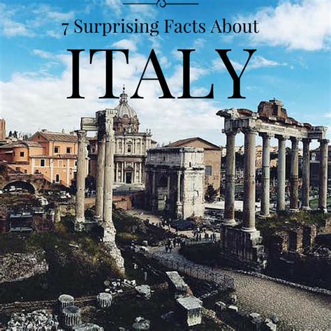Surprising Facts About Italy Livitaly Tours