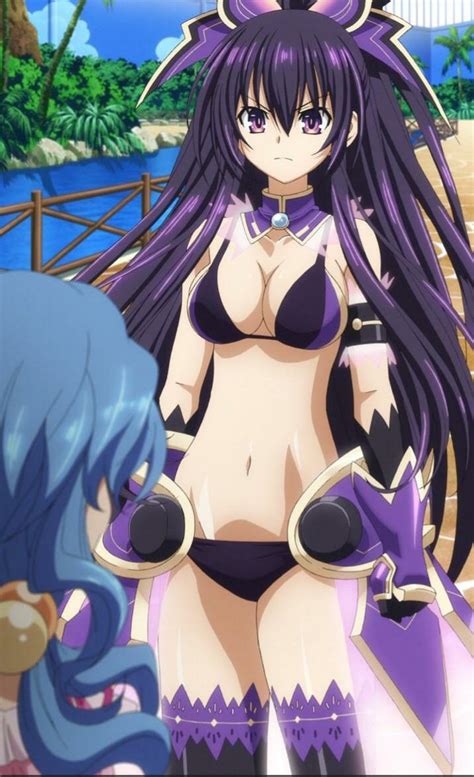 tohka s swimsuit armor i give the perfect score for this combination 😚😍 r datealive