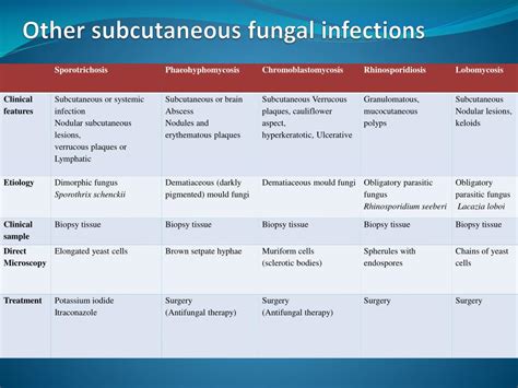 Ppt Mycetoma And Other Subcutaneous Mycoses Powerpoint Presentation