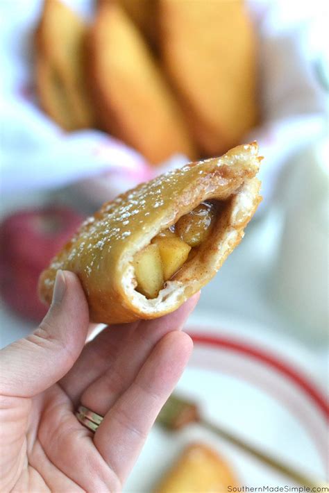 Fried Apple Pies Southern Made Simple Recipe Fried Apples Fried Apple Pies Baked Dishes