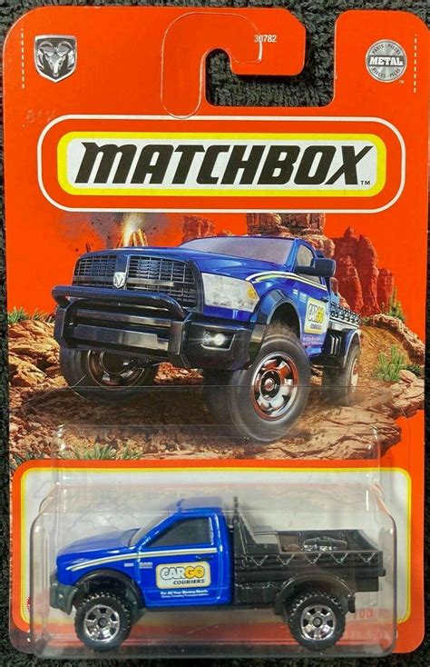 2021 Matchbox Dodge Ram Flatbed Work Truck Die Cast 100100 Ebay
