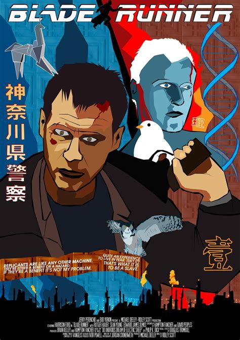 Details about the poster can be found here. Bloody Pit of Rod: BLADE RUNNER (1982) poster art