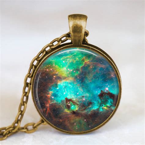 Nebula Pendant Nebula Necklace Nebula Jewelry Galaxy Space Necklace