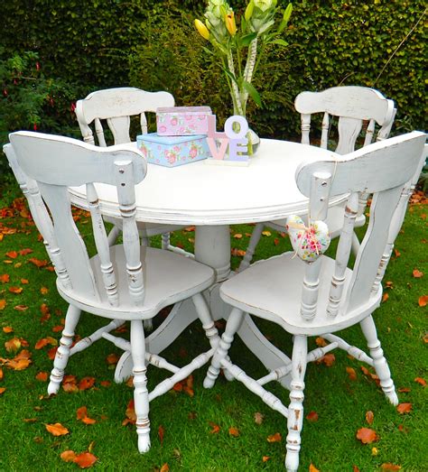 Top 50 Shabby Chic Round Dining Table And Chairs Hdi Uk