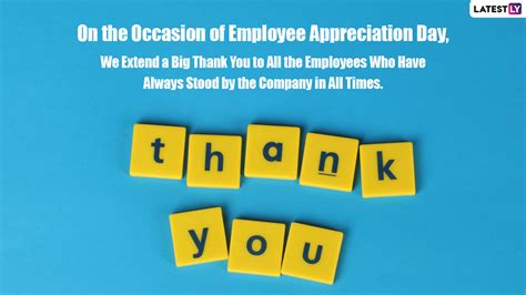 National Employee Appreciation Day Sayings
