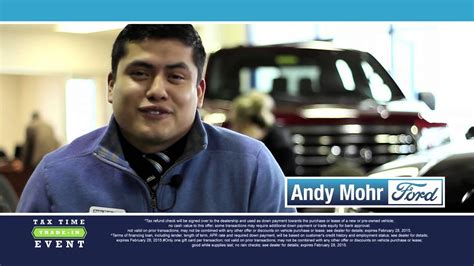 2015 Tax Time Trade In Event Andy Mohr Ford Indianapolis Indiana