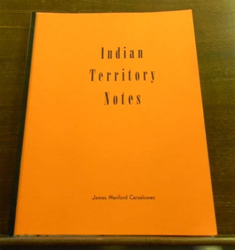 Indian Territory Notes Indexed