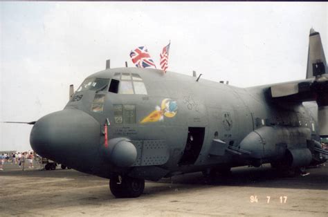 Lockheed Ac 130 Spectre Gunship Front View