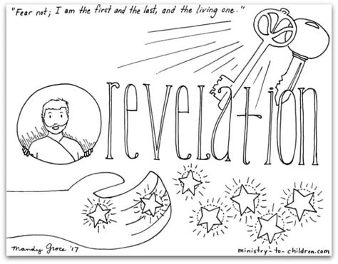 Revelation Bible Book Coloring Page Ministry To Children 66 Books