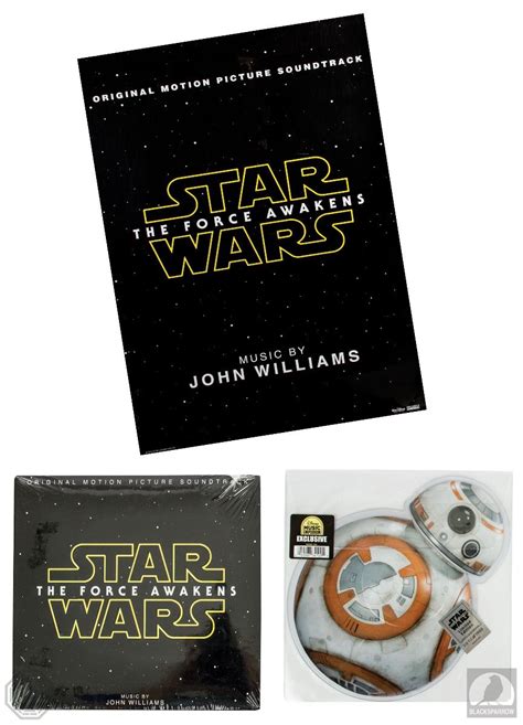 Star Wars The Force Awakens John Williams Soundtrack Package