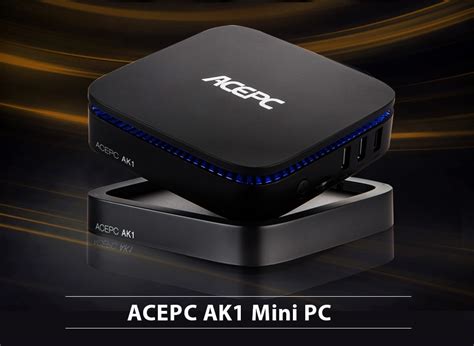 Acepc Ak1 Mini Pc Black