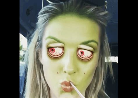 Halloween Gifs From Our Favorite Celebrity Snapchats Tmz