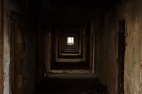Dark Corridor In Russia Image Free Stock Photo Public Domain Photo