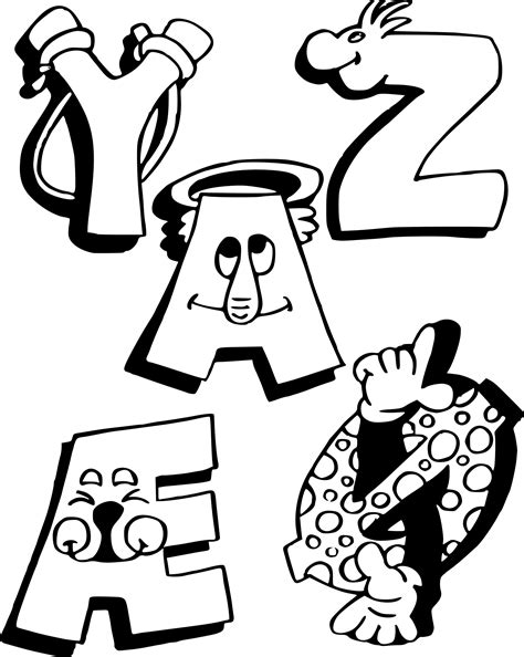Apprenre le graphisme en classe de maternelle, , apprendre l'écriture et les différentes lettres de l'alphabet en maternelle, apprendre les mathématiques ou plutôt apprendre à reconnaire les chiffres de 0 à 9 et les nombres en s'amusant et et une dernière partie apprendre à s. Coloriage alphabet rigolo à imprimer