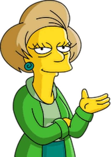 Fan Casting Edna Krabappel As The Simpsons In Best Characters By