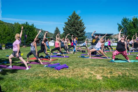 Free Yoga In The Park Colorado Springs Yogawalls