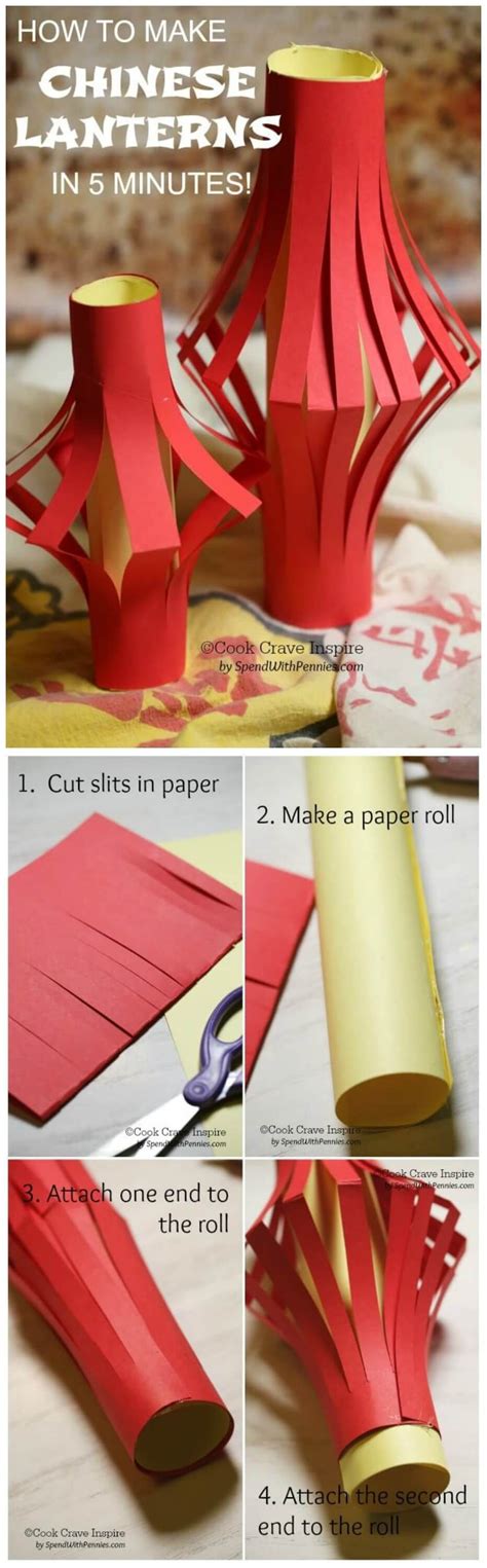 Diy chinese new year lantern | flowers with lantern new year decor. Did you know you can make your own Chinese lanterns in ...
