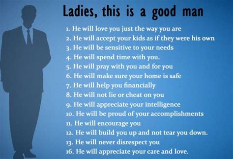 11 Signs You Will Find In A Good Man A Good Man Man The Way You Are