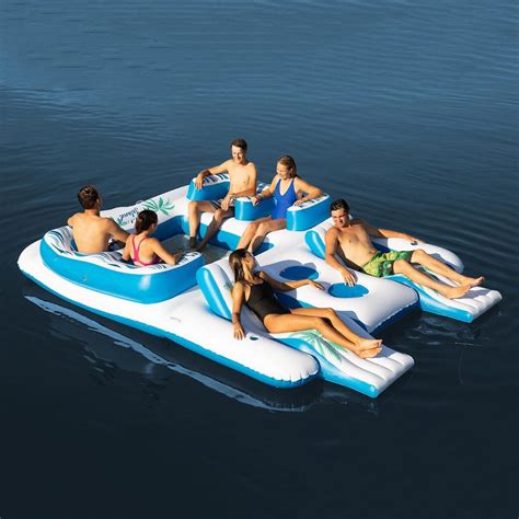 You Can Get A Giant Inflatable Floating Island To Take Your Day At The