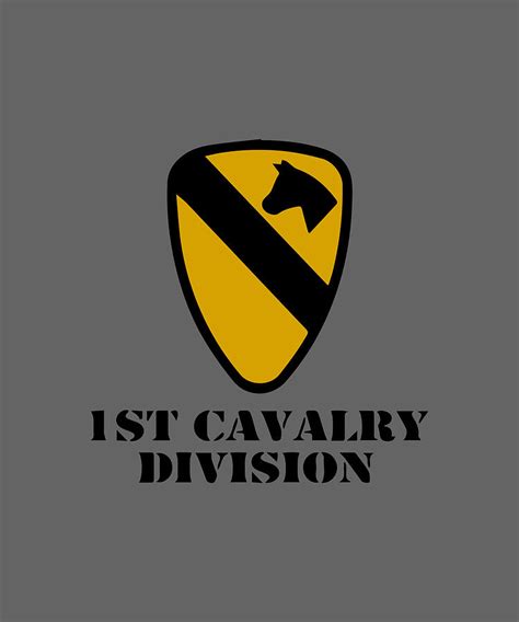 Us Army 1st Cavalry Division Veteran Full Color America Digital Art By