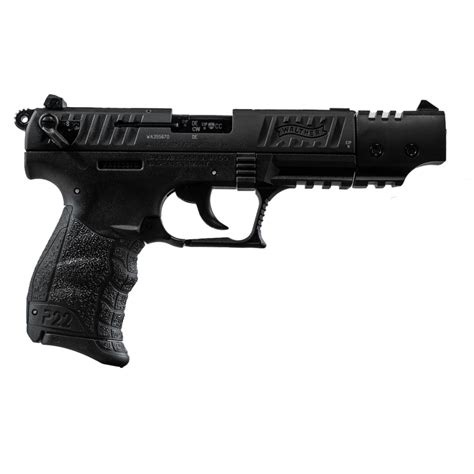 Walther P22 Q 22lr Semi Automatic Pistol Black Code P016 Route