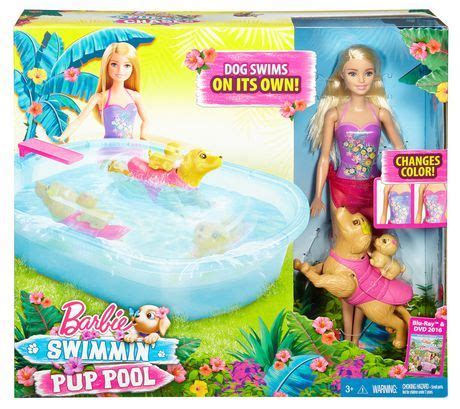Barbie Pup Pool And Diving Board Set Walmart Canada Barbie Toys