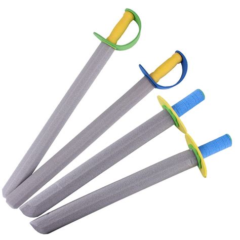 4pcs Sword Toy Creative Funny Foam Sword Weapon Toy Pretend Play Toy