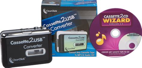 Cassette2usb™ Converter Transfer Any Cassette Tape To Digital Mp3 Or