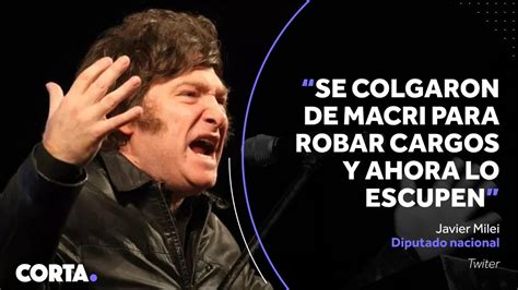 corta 🏆 on twitter javier milei le respondió a elisa carrió después de que la líder de la