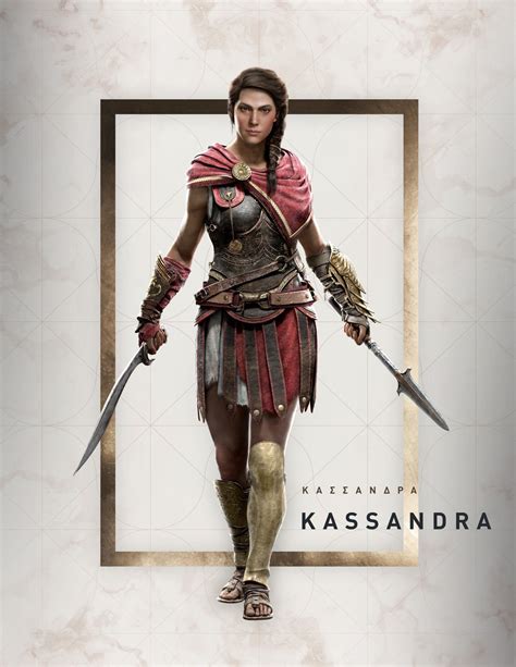 Kassandra The Assassin Assassins Creed Odyssey Assassins Creed