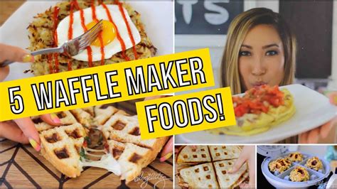 That is why it is a good substitute for amala and pounded yam. 5 Unusual Ways to use a Waffle Maker! Omelets, Paninis ...