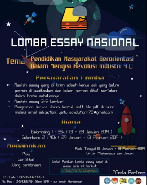We did not find results for: Contoh Essay Untuk Lomba Pdf - Kompas Sekolah