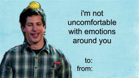 Image Result For Brooklyn 99 Valentine Card Cards Funny Memes