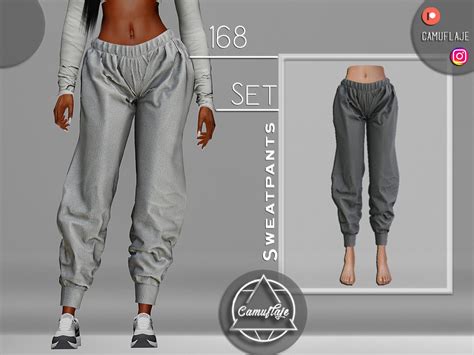 The Sims Resource Set 168 Sweatpants