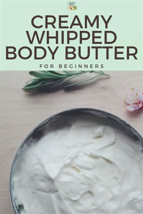 Easy Creamy Diy Whipped Body Butter Recipe For Beginners Wild For Nature
