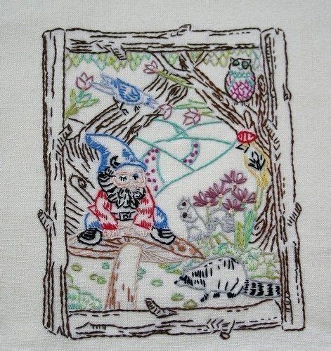 Woodland Creatures Iron On Hand Embroidery Pattern Original Design