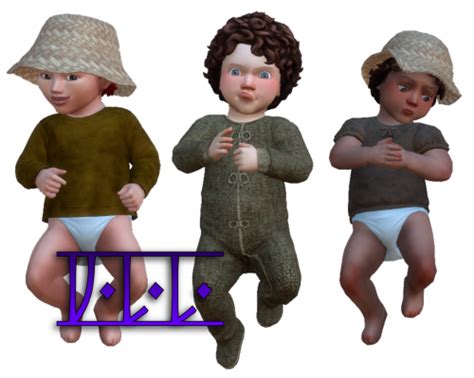 Medieval Historical Peasant Baby Clothes The Sims 4 Create A Sim