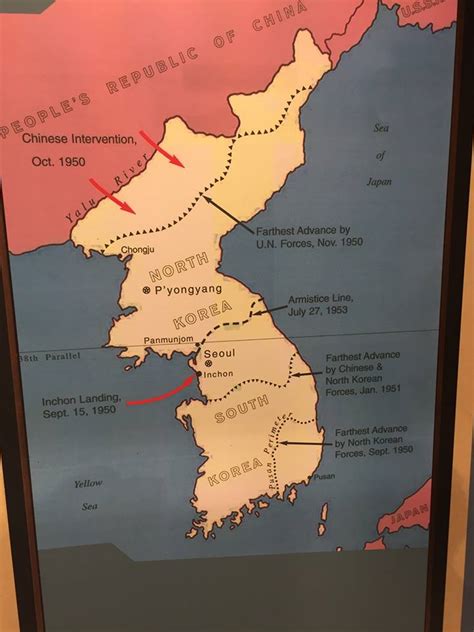 Korean War Map