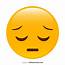 Pensive Face Emoji Clipart