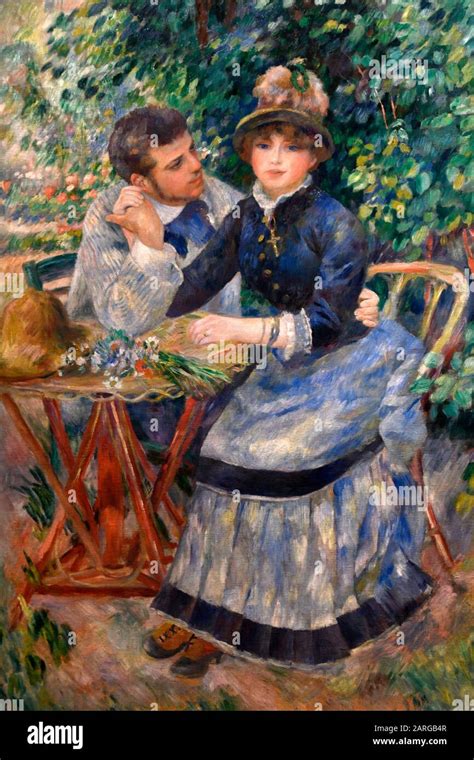 In The Garden1895 Oil On Canvaspainting By Pierre Auguste Renoir