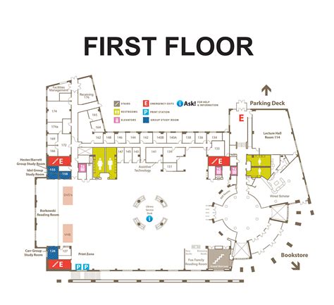 Library Floor Plan Layout