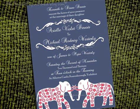 Create your own indian wedding invitation cards in minutes with our invitation maker. GRAND ELEPHANTS Indian Wedding Card South Indian Wedding ...
